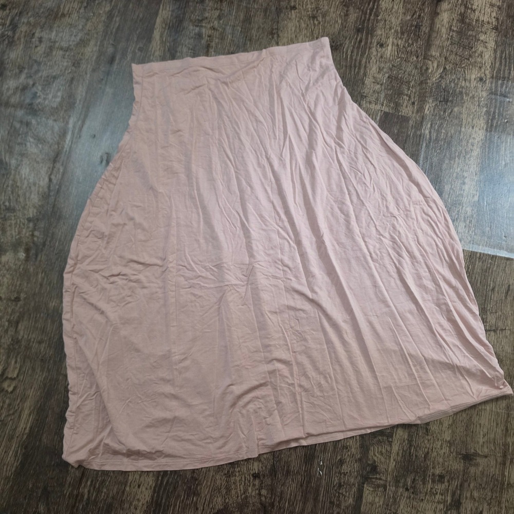 NATEMIA Nursing Cover Women OS Pink Bamboo Viscose Spandex Lightweight Stretch